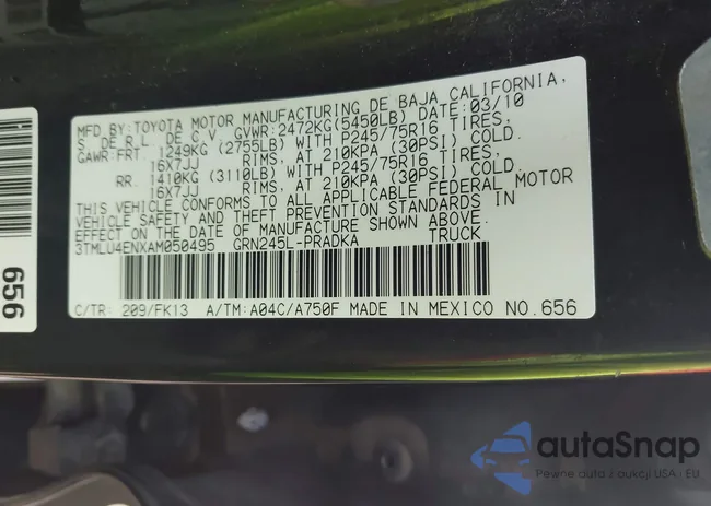 3TMLU4ENXAM050495: 44005244