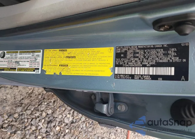 2T2GA31U04C005558: 44004618