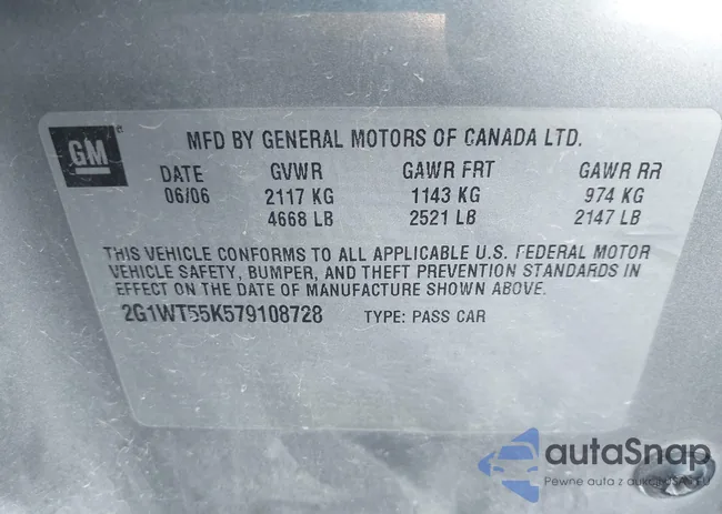 2G1WT55K579108728: 44005780