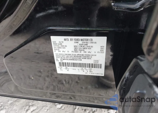 2FMPK4J90NBA41338: 44006042