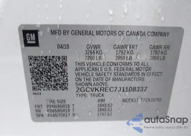 2GCVKREC7J1108337: 44006113