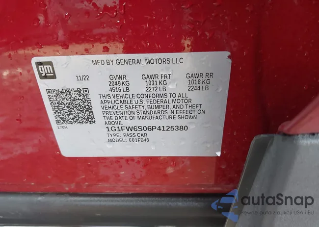 1G1FW6S06P4125380: 44006136