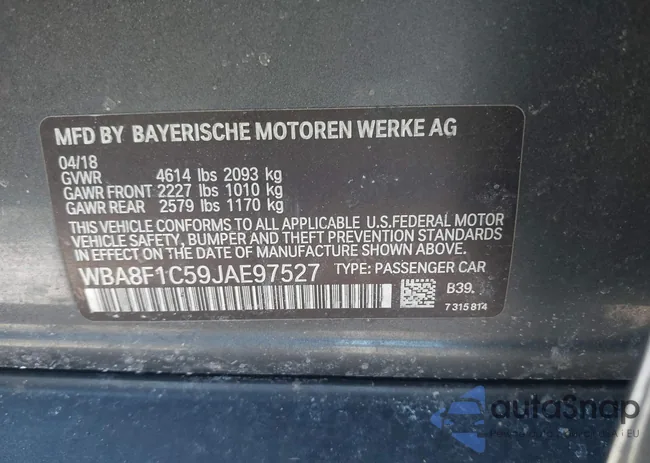 WBA8F1C59JAE97527: 44006675