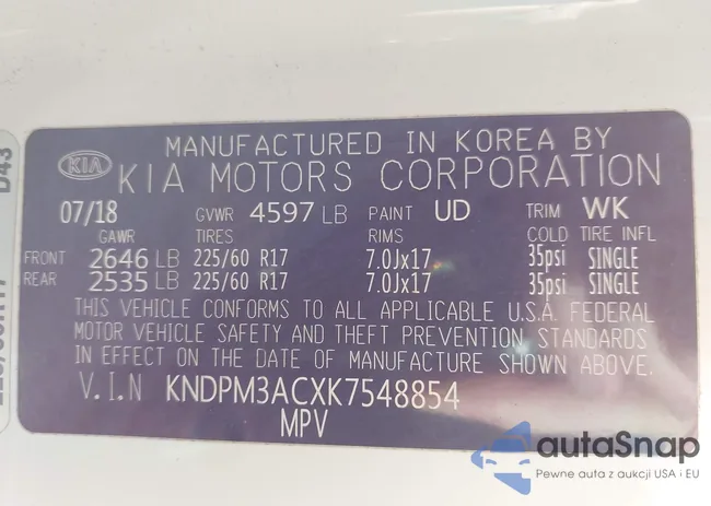 KNDPM3ACXK7548854: 44006692