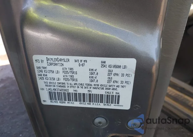 1J4GL48K37W693022: 44006367