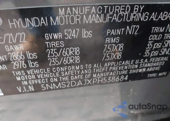 5NMS2DAJXPH538684: 44006482