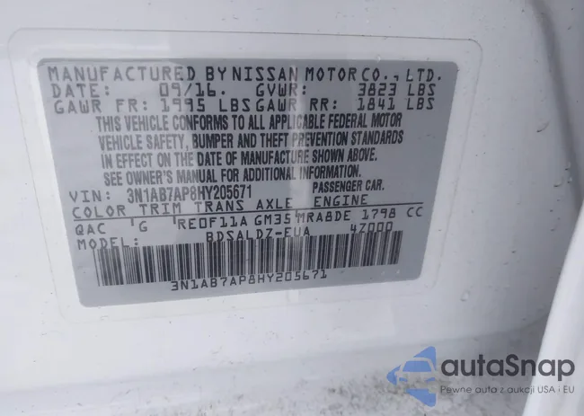 3N1AB7AP8HY205671: 44006559