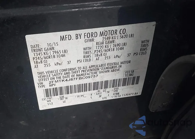 2FMTK4J87FBC09757: 44007730