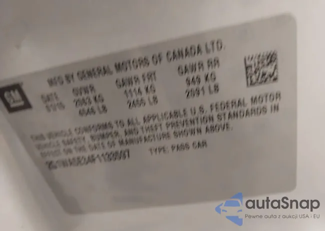 2G1WA5E34F1133597: 44007886