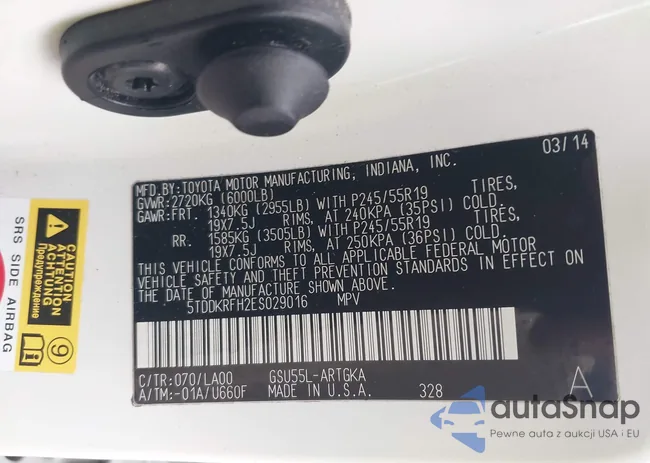 5TDDKRFH2ES029016: 44007970