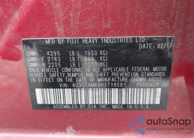 4S3GTAM66H3719581: 44008024