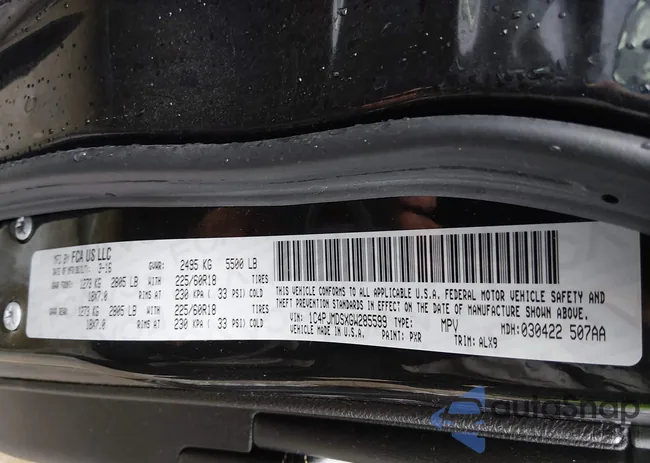 1C4PJMDSXGW285599: 44008151