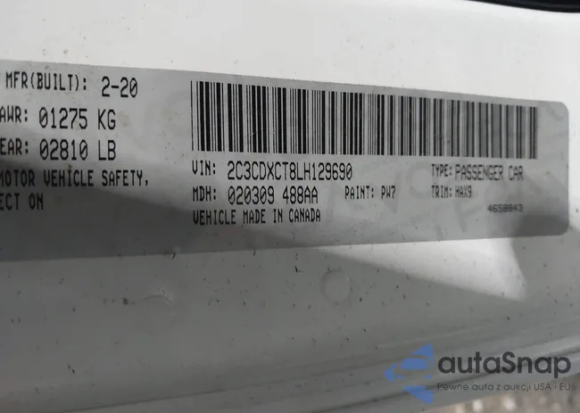 2C3CDXCT8LH129690: 44008186