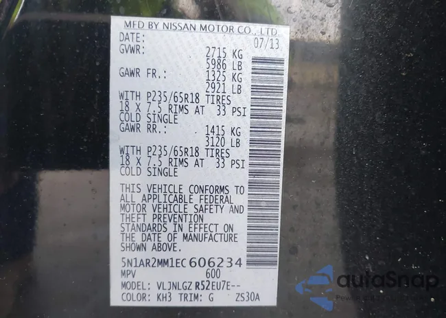 5N1AR2MM1EC606234: 44007298