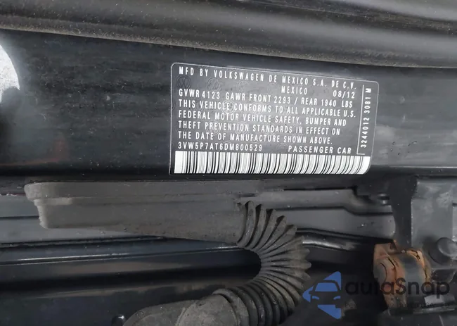 3VW5P7AT6DM800529: 44007310