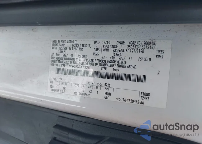 1FTYR1ZM9GKA47336: 44008686