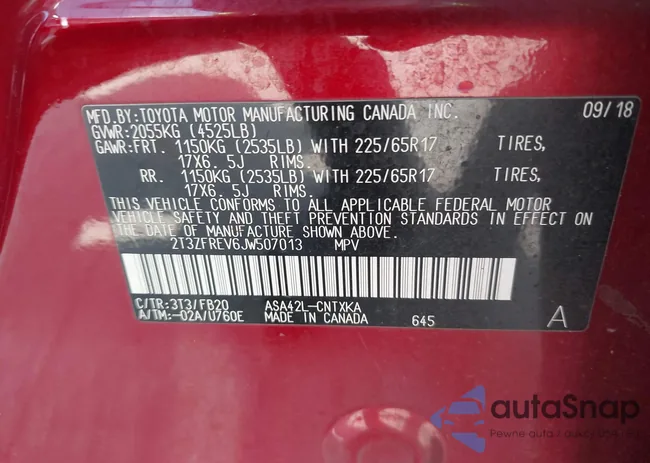 2T3ZFREV6JW507013: 44009010