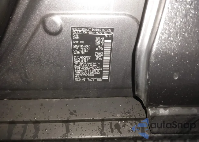 KNMAT2MV6LP518509: 44009244