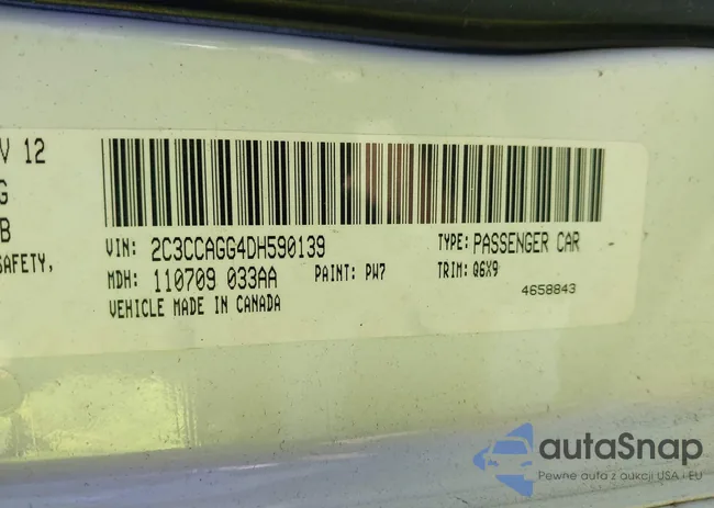 2C3CCAGG4DH590139: 44008300