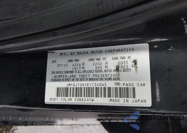 JM1GJ1V61E1134063: 44008325