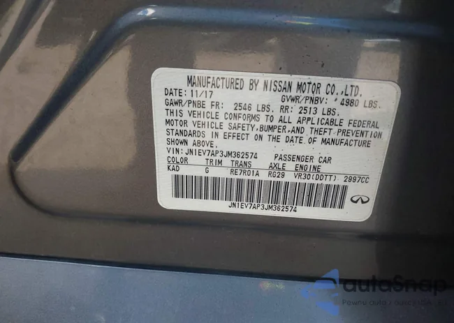 JN1EV7AP3JM362574: 44008340