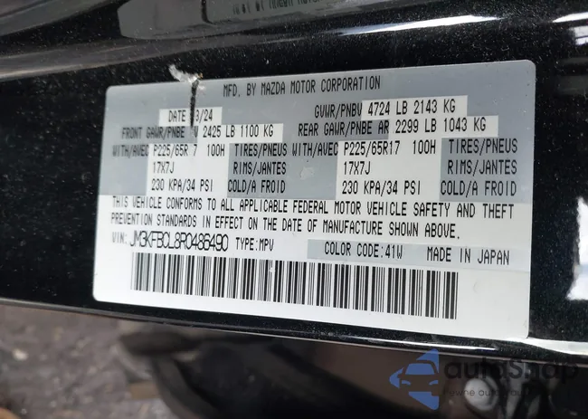 JM3KFBCL8R0486490: 44008476