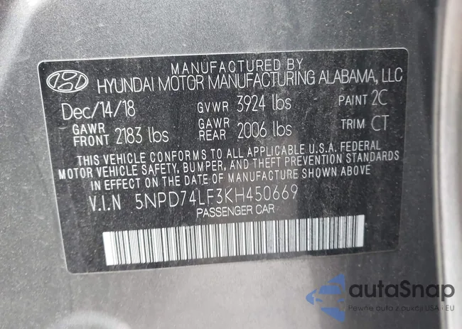 5NPD74LF3KH450669: 44009846