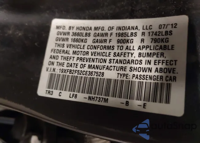 19XFB2F52CE367528: 44009944