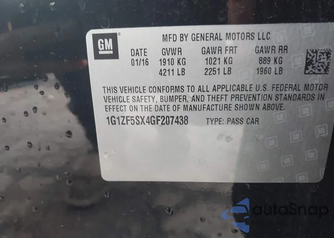 1G1ZF5SX4GF207438: 44010068