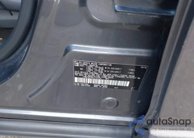 JTMBFREV0HJ122394: 44010185