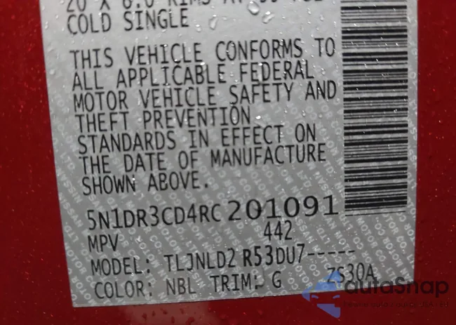 5N1DR3CD4RC201091: 44010243