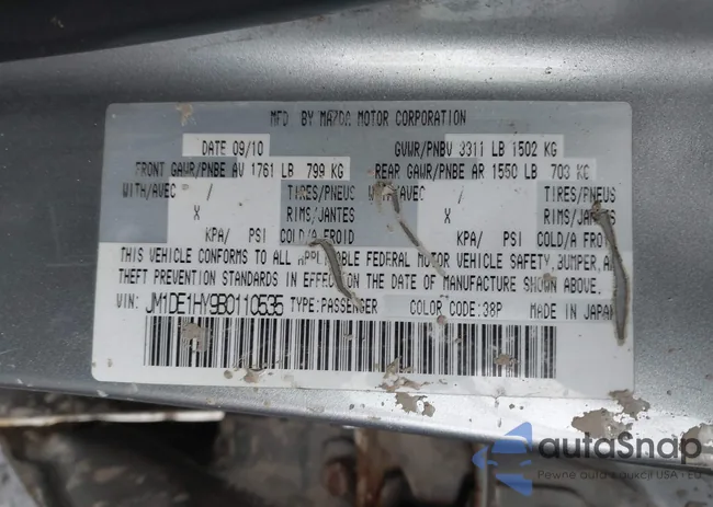 JM1DE1HY9B0110535: 44009251