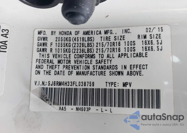 5J6RM4H33FL038759: 44009454