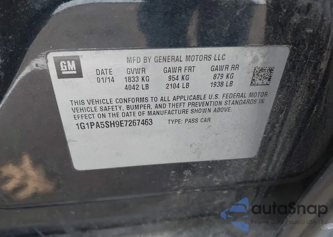 1G1PA5SH9E7267463: 44009488