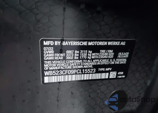 WB523CF09PCL15523: 44011021