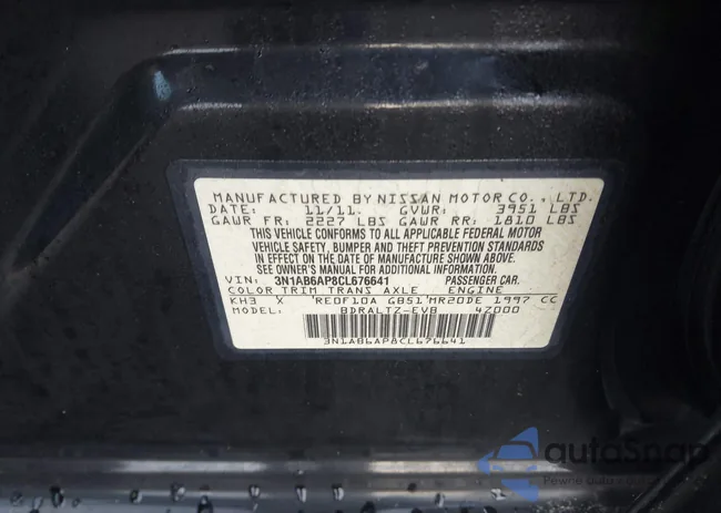 3N1AB6AP8CL676641: 44011087