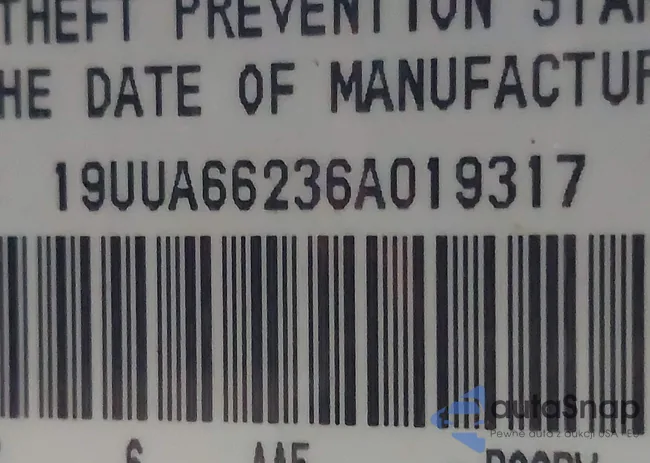 19UUA66236A019317: 44011145
