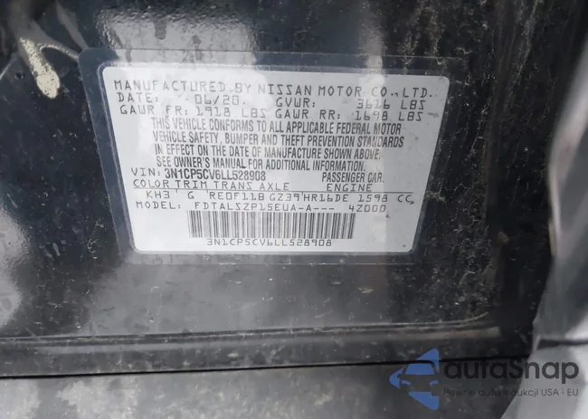 3N1CP5CV6LL528908: 44011183