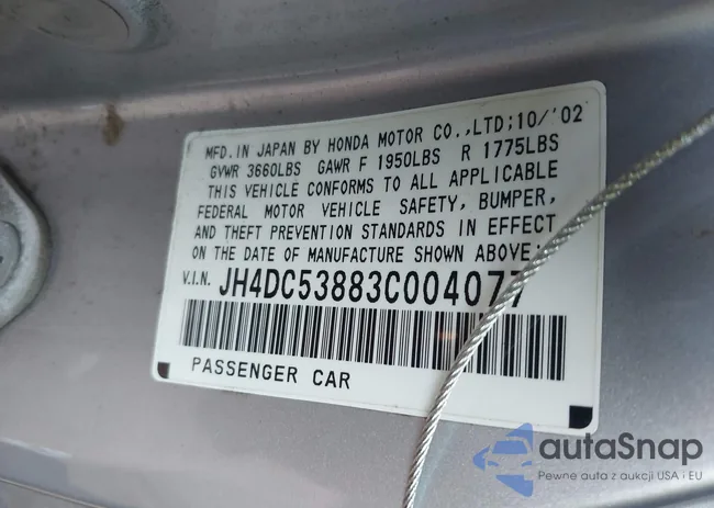 JH4DC53883C004077: 44010551