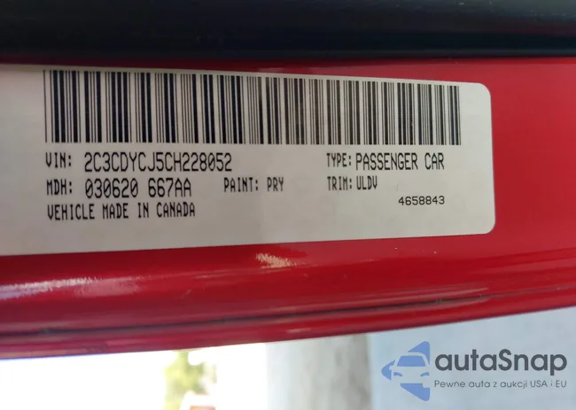 2C3CDYCJ5CH228052: 44011828