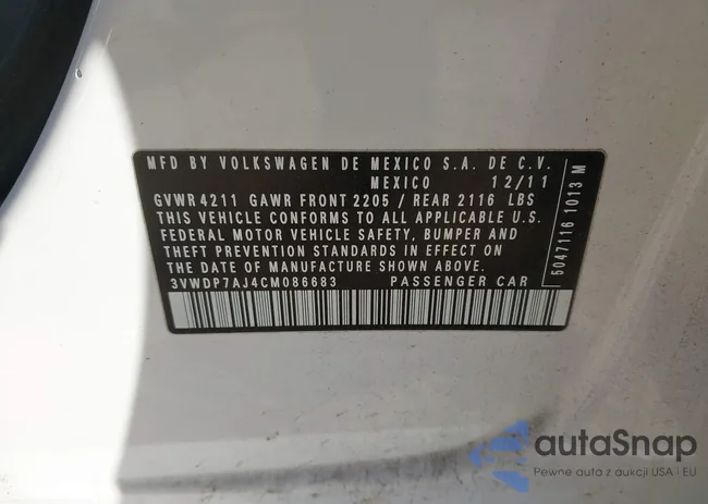 3VWDP7AJ4CM086683: 44011853