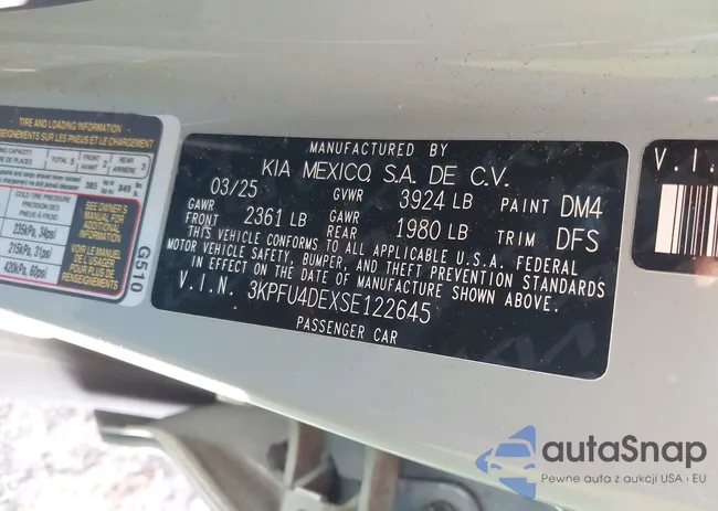 3KPFU4DEXSE122645: 44011877