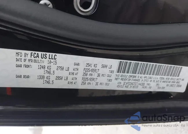 3C4PDDAG7GT144289: 44011880