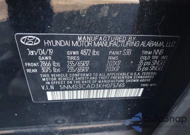 5NMS3CAD3KH075765: 44011986