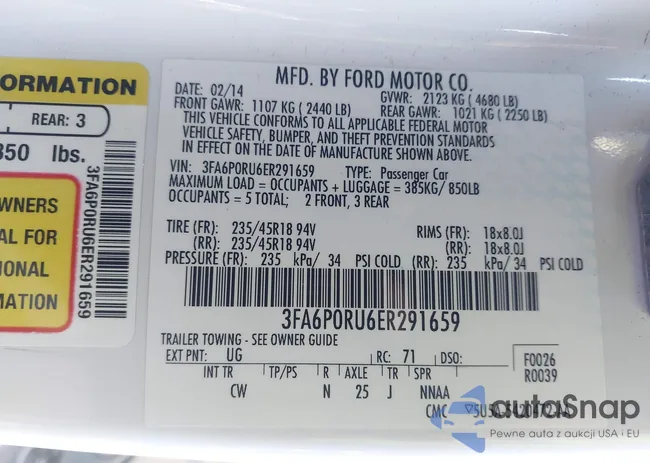 3FA6P0RU6ER291659: 44011992