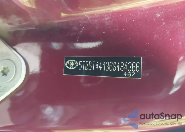 5TBBT44136S484366: 44011410