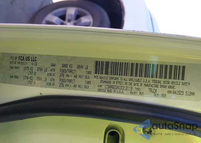 1C6RR6GG4GS312119: 44011566