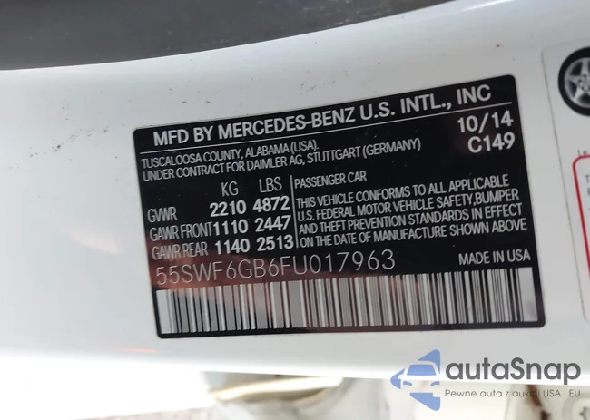 55SWF6GB6FU017963: 44011640