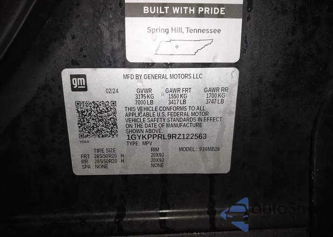 1GYKPPRL9RZ122563: 44012653