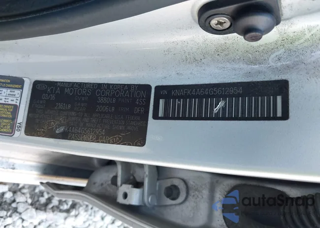 KNAFK4A64G5612954: 44012853